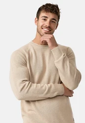 Indicode Strickpullover INMassum Beige/Khaki/Creme/Weiß