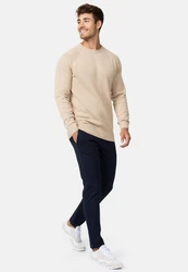 Indicode Strickpullover INMassum Beige/Khaki/Creme/Weiß