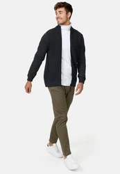 Indicode Sweatjacke INCason Dunkelgrau/Grau