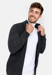 Indicode Sweatjacke INCason Dunkelgrau/Grau