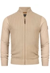 Indicode Sweatjacke INCason Beige/Khaki/Braun