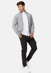 Indicode Sweatjacke INLut Grau/Hellgrau