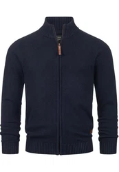 Indicode Sweatjacke INLut Dunkelblau/Hellblau