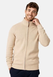Indicode Sweatjacke INLut Beige/Khaki