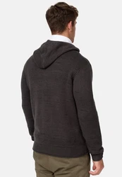Indicode Sweatjacke INGage Dunkelgrau/Dunkelbraun/Schwarz/Dunkelrot/Hellblau