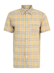 AROPOSTALE Hemd Kurzarm beige/hellblau