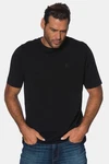 JP1880 T-Shirt Basic Rundhals Schwarz/Dunkelblau