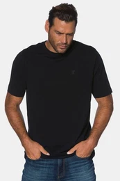 T-Shirt T-Shirt Basic Rundhals gekmmte Baumwolle