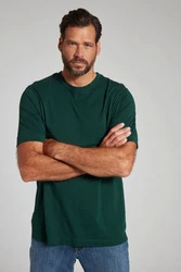 JP1880 T-Shirt Basic Rundhals Dunkelgrün/Grün