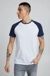 11 Project T-Shirt PRBo Weiß/Dunkelblau/Creme/Hellblau