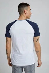 11 Project T-Shirt PRBo Weiß/Dunkelblau/Creme/Hellblau