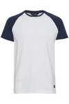 11 Project T-Shirt PRBo Weiß/Dunkelblau/Creme/Hellblau