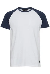11 Project T-Shirt PRBo Weiß/Dunkelblau/Creme/Hellblau