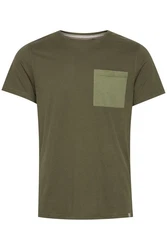 Blend T-Shirt Style BHBenedikt Dunkelgrün/Khaki/Grün