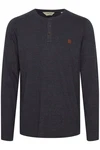 11 Project Langarmshirt PRBonso Dunkelgrau/Grau/Hellgrau/Braun
