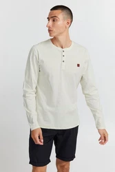 11 Project Langarmshirt PRBonso Khaki/Hellgrün/Grau/Weiß/Hellblau