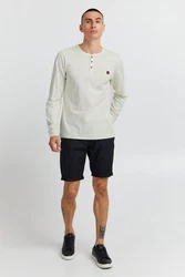 11 Project Langarmshirt PRBonso Khaki/Hellgrün/Grau/Weiß/Hellblau