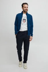 FQ1924 Sweatjacke FQJules Blau/Dunkelblau/Hellblau