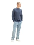 TOM TAILOR Rundhalspullover marine