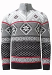 Rusty Neal Strickpullover Weiß/Gelb/Grau/Braun/Creme/Mischfarben/Orange