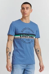 Blend T-Shirt BLEND BHAdamus Blau/Hellblau