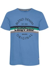 Blend T-Shirt BLEND BHAdamus Blau/Hellblau