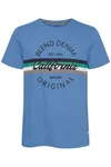 Blend T-Shirt BLEND BHAdamus Blau/Hellblau