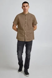 11 Project Kurzarmhemd PROcke Beige/Khaki/Braun