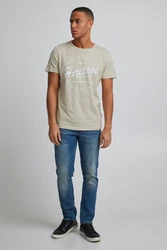 Blend T-Shirt BHAbraham Khaki/Beige/Hellgrün