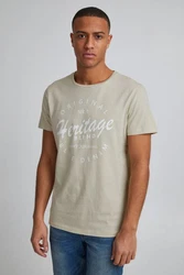 Blend T-Shirt BHAbraham Khaki/Beige/Hellgrün