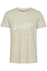Blend T-Shirt BHAbraham Khaki/Beige/Hellgrün
