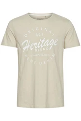 Blend T-Shirt BHAbraham Khaki/Beige/Hellgrün