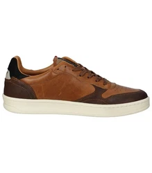 Pantofola d'Oro Lioni Uomo Low Sneaker Braun/Dunkelbraun/Orange