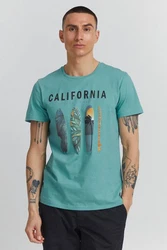 Blend T-Shirt BLEND BHOrin Grün/Türkis/Blau/Hellblau