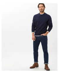 Brax Regular-fit 5-Pocket-Jeans Style CADIZ Masterpiece Dunkelblau/Blau