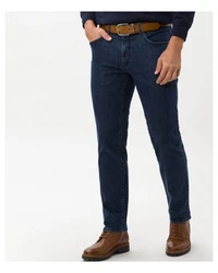 Brax Regular-fit 5-Pocket-Jeans Style CADIZ Masterpiece Dunkelblau/Blau