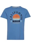 Blend T-Shirt BLEND BHOrtwin Blau/Hellblau