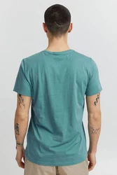 Blend T-Shirt BLEND BHOrtwin Grün/Blau/Türkis