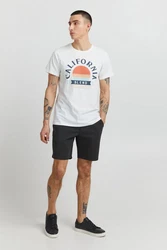 Blend T-Shirt BLEND BHOrtwin Creme/Hellblau/Weiß/Grau