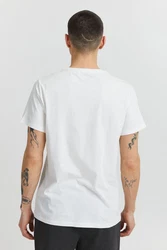 Blend T-Shirt BLEND BHOrtwin Creme/Hellblau/Weiß/Grau