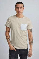 Blend T-Shirt Style BHBenedikt Beige/Khaki