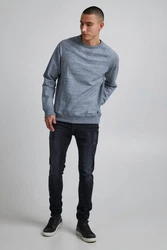 Blend Sweatshirt Grau/Dunkelblau