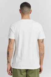 Blend T-Shirt BLEND BHAdamus Khaki/Dunkelgrün/Creme/Weiß