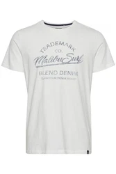 Blend T-Shirt BHAmatus Dunkelblau/Creme/Weiß/Hellblau