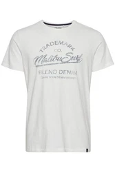 Blend T-Shirt BHAmatus Dunkelblau/Creme/Weiß/Hellblau