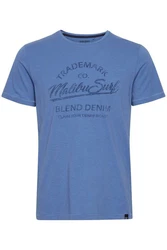 Blend T-Shirt BHAmatus Hellblau/Blau