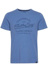 Blend T-Shirt BHAmatus Hellblau/Blau
