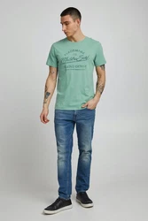 Blend T-Shirt BHAmatus Türkis/Grün