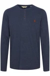 11 Project Langarmshirt PRBonso Hellblau/Dunkelblau/Braun