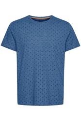 Blend T-Shirt BLEND BHTee Hellblau/Dunkelblau/Blau